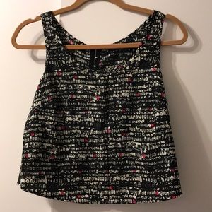 Forever 21 Crop Top Small Link-up Back